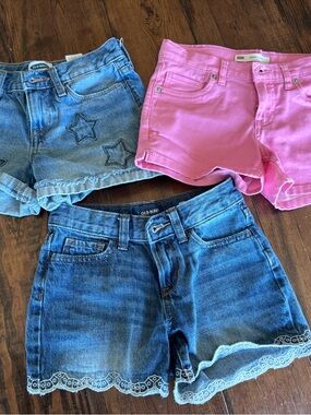Levi’s  Pink shorts and old navy jean Girls' Shorts
